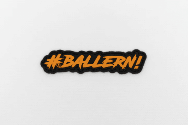 Born Strong "#BALLERN!" Patch orange 2