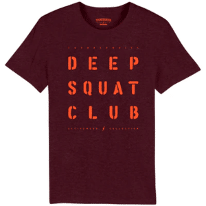 THUNDERNOISE ‘Deep Squat Club Triblend - Wine’ T-Shirt
