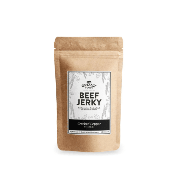 Grizzly Food - Beef Jerky 'Cracked Pepper'